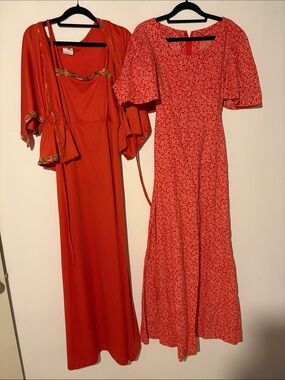 70s maxi dresses ❤️ vintage